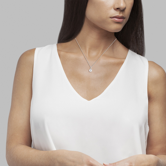 CONJUNTO UNIKE EM PRATA 925% COM ZIRCÓNIAS