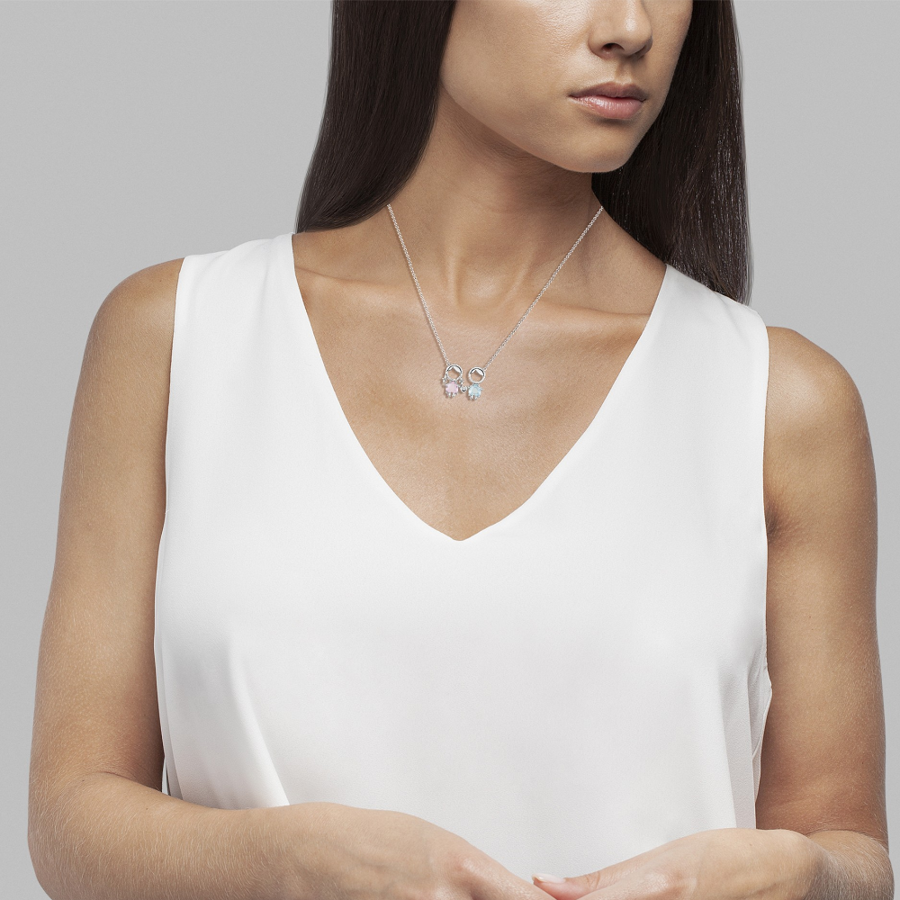 FIO UNIKE EM PRATA 925% MENINO + MENINA