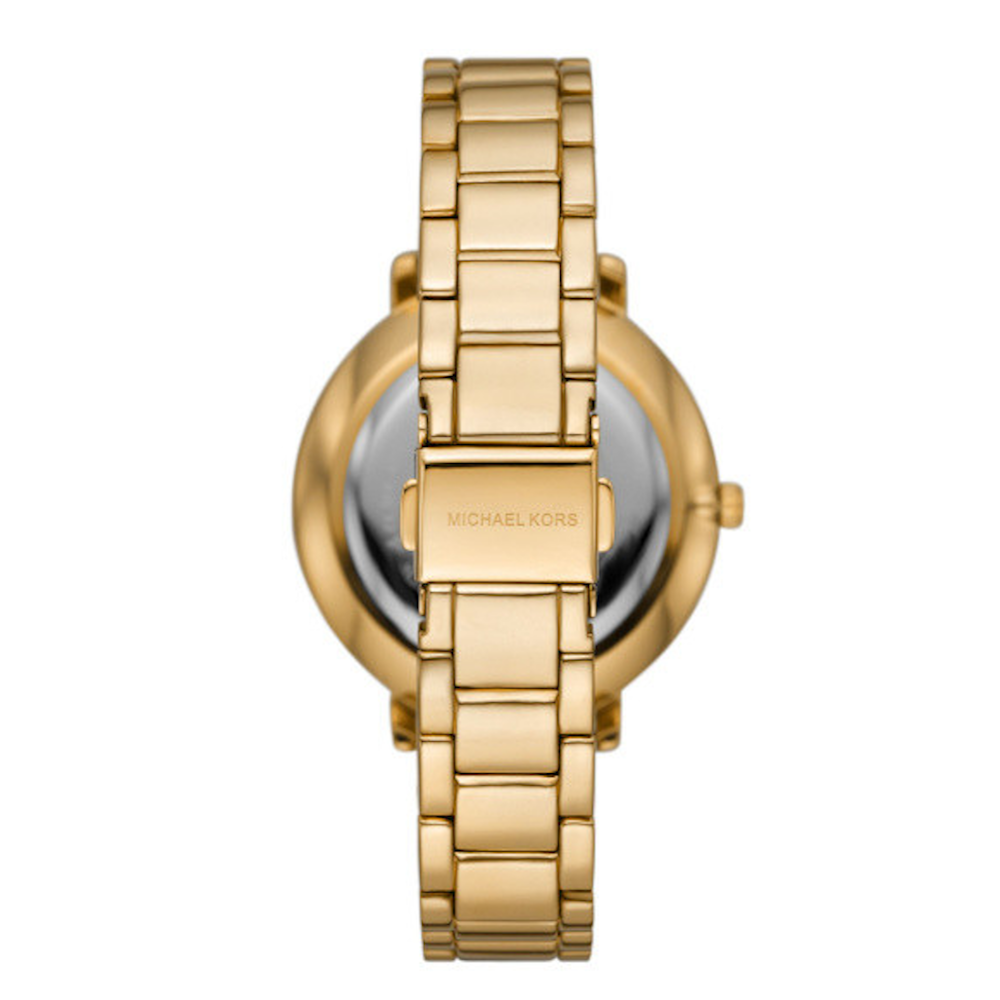 RELÓGIO MICHAEL KORS DOURADO COM MOSTRADOR PRETO