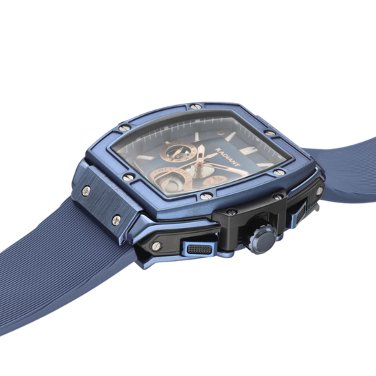RELOGIO RADIANT HOMEM RYAN AZUL/SILICONE