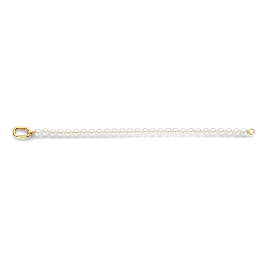 PULSEIRA TI SENTO EM PRATA 925% COM PÉROLAS