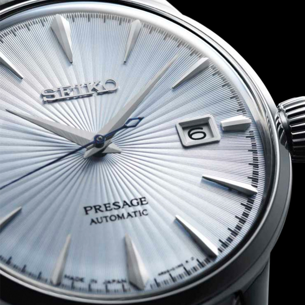 RELÓGIO SEIKO PRESSAGE AUTOMATIC 4R35 SRPE19J1 BLUE DIAL