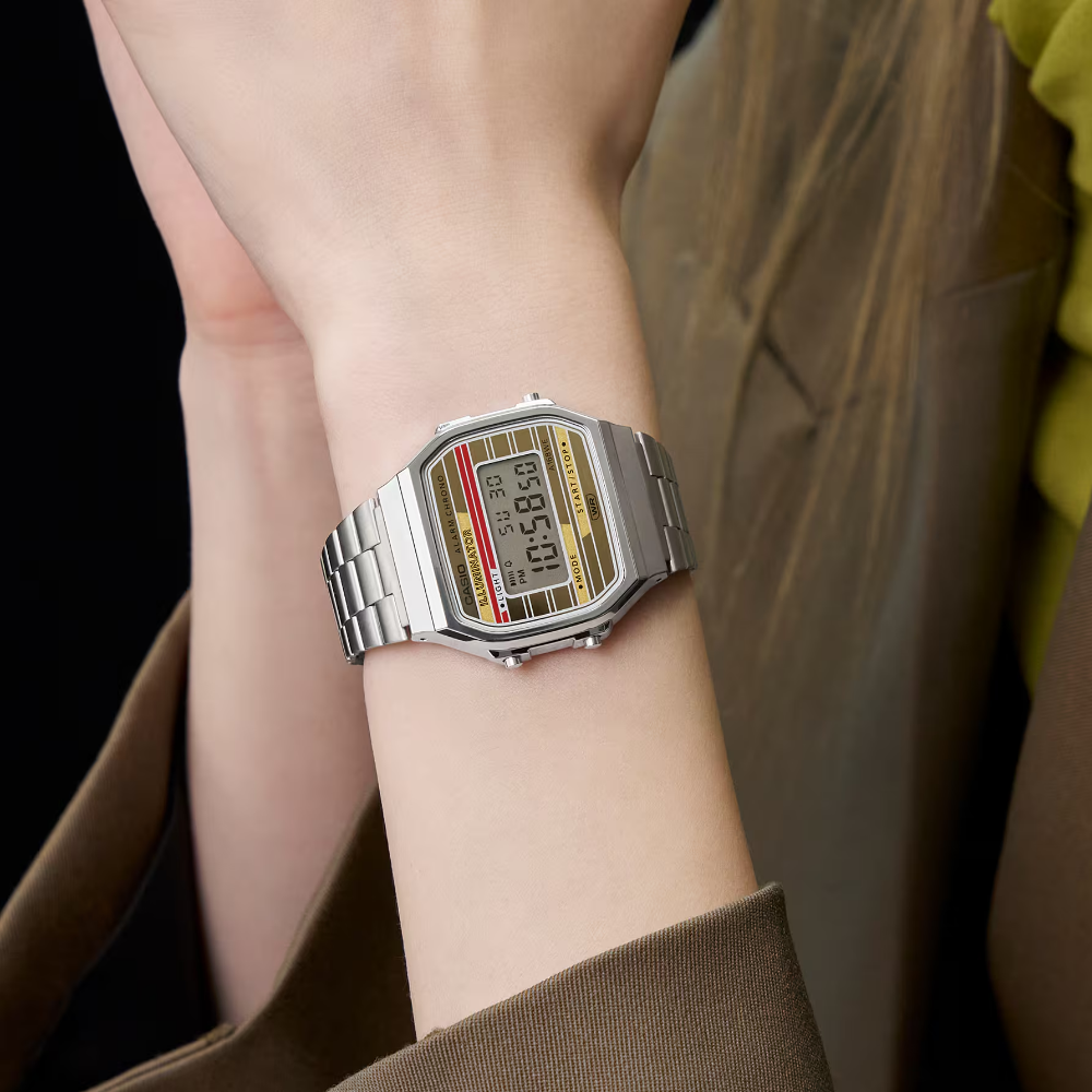 RELÓGIO CASIO PRATEADO "A168WEHA-9AEF"