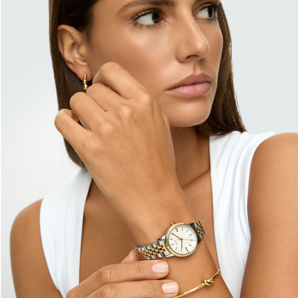 RELÓGIO ONE SENHORA SPLENDORA BICOLOR