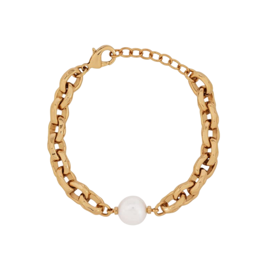 PULSEIRA VIDAL & VIDAL EM BRONZE COM BANHO DE OURO 18K