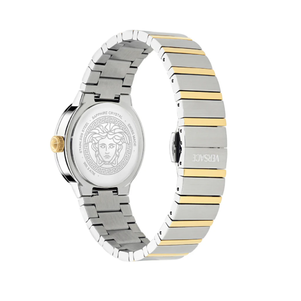 RELÓGIO VERSACE MULHER GRECA LOGO PEARL