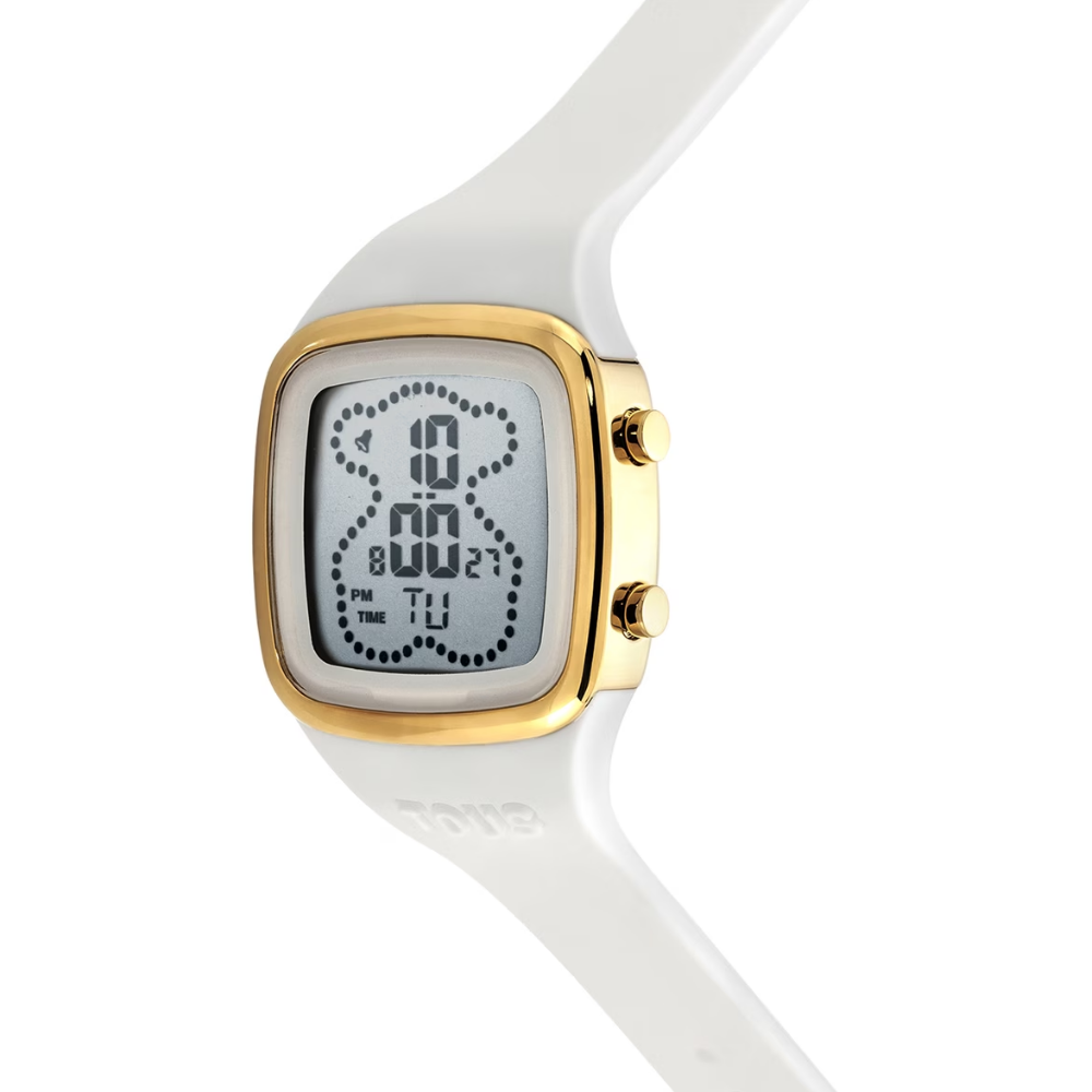 RELÓGIO TOUS B-TIME SILICONE BRANCO