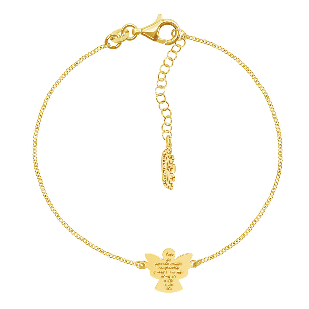 PULSEIRA EM PRATA 925% ( ORAÇÃO ) EUGENIO CAMPOS
