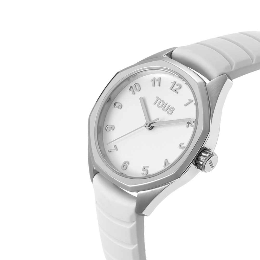 RELÓGIO TOUS SILICONE BRANCO