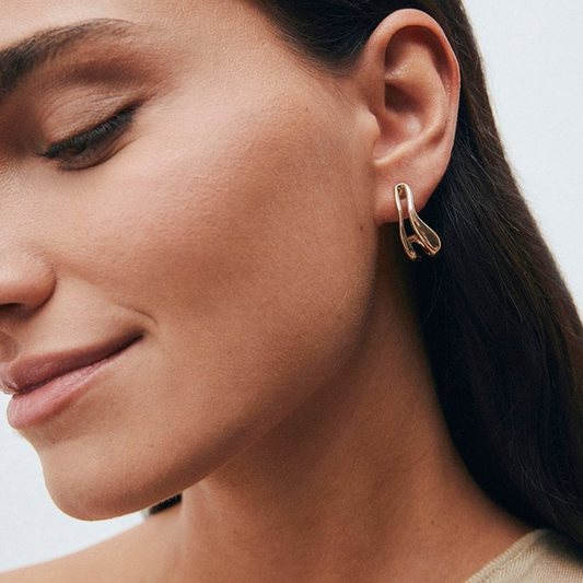 BRINCO VIDAL & VIDAL EM BRONZE COM BANHO DE OURO 18K