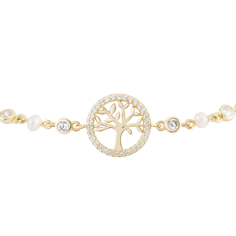 PULSEIRA UNIKE EM PRATA 925% FUN TREE OF LIFE