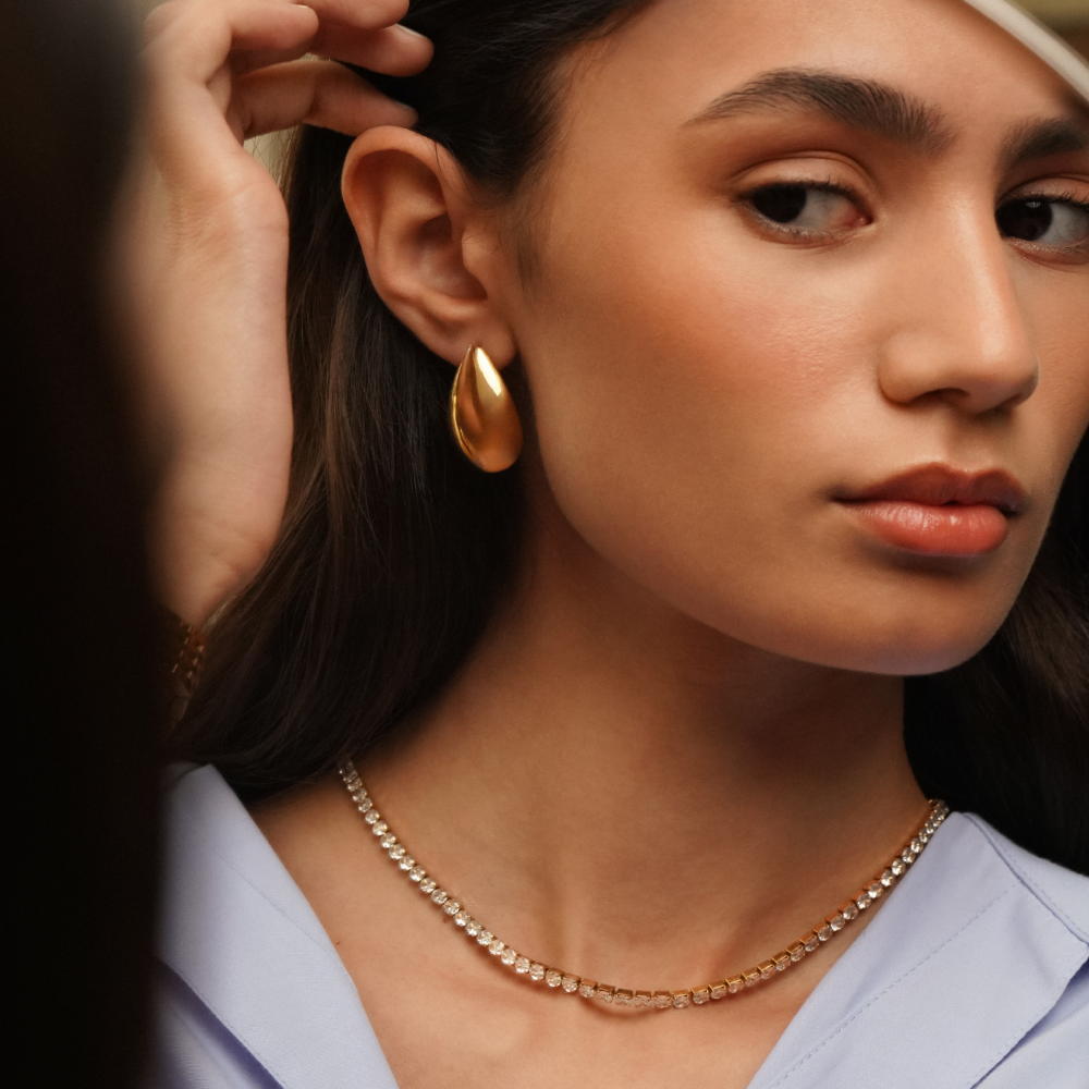 COLAR ONE SENHORA NECKMESS IMPRESSIVE GOLD
