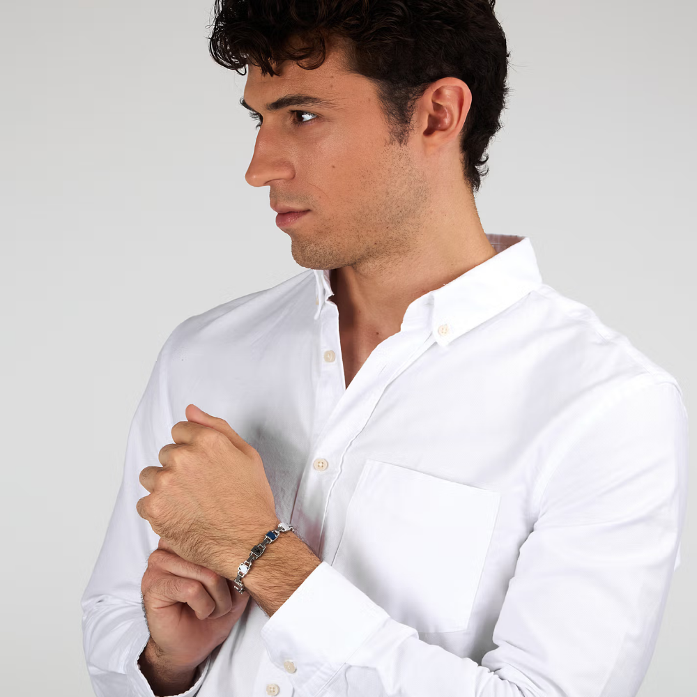 PULSEIRA MASERATI EM AÇO "JM424ATZ42"