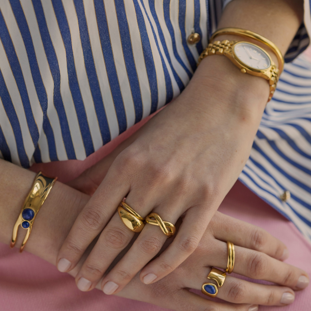 ANEL ONE SENHORA ELEMENT BLUE GOLD 9