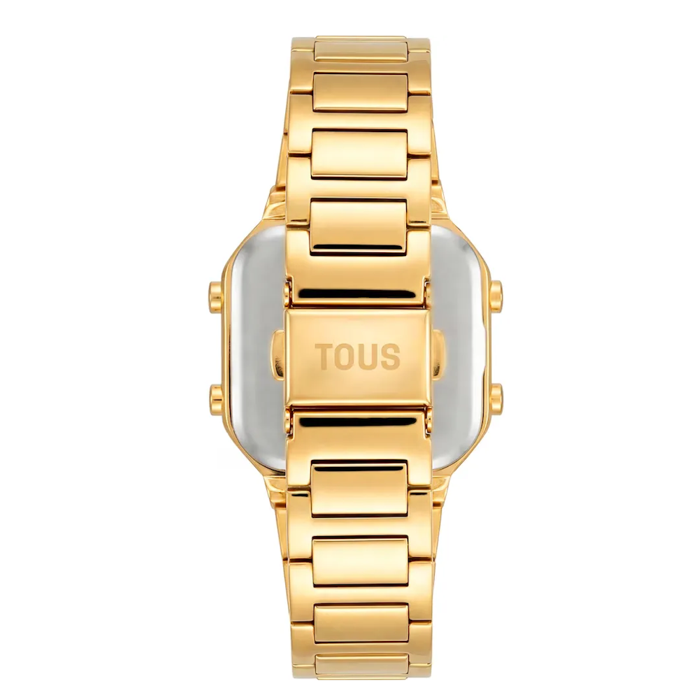 RELÓGIO TOUS D-BEAR MINI DIGITAL DOURADO