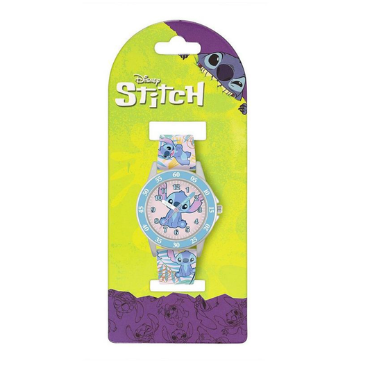 RELÓGIO DISNEY TIME TEAXCHER LILO & STITCH