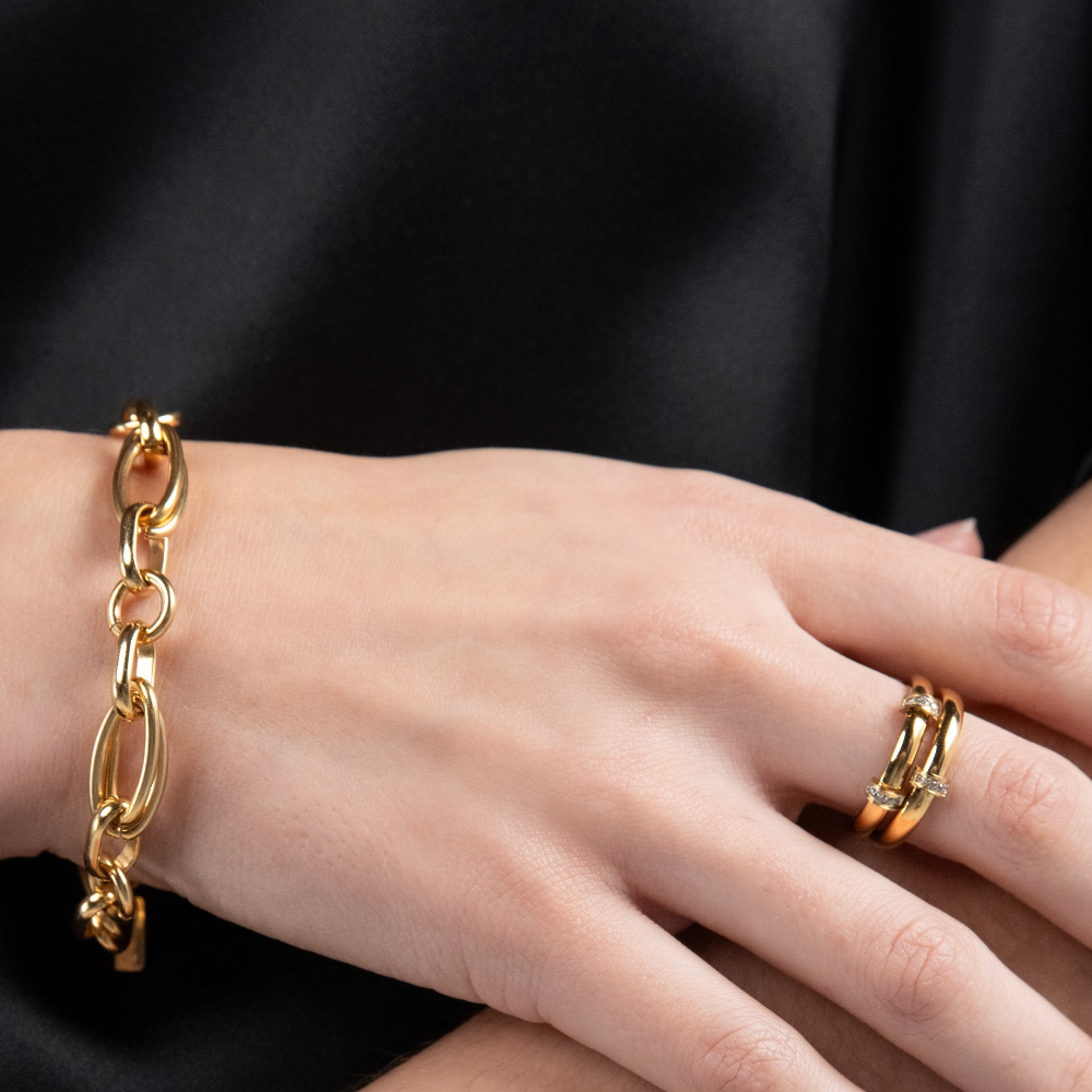 ANEL ONE SENHORA LUMINOUS CRYSTAL GOLD 8