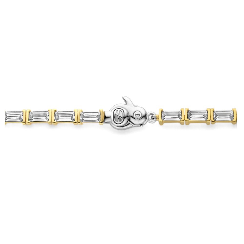 PULSEIRA TI SENTO EM PRATA 925% COM ZIRCÓNIAS