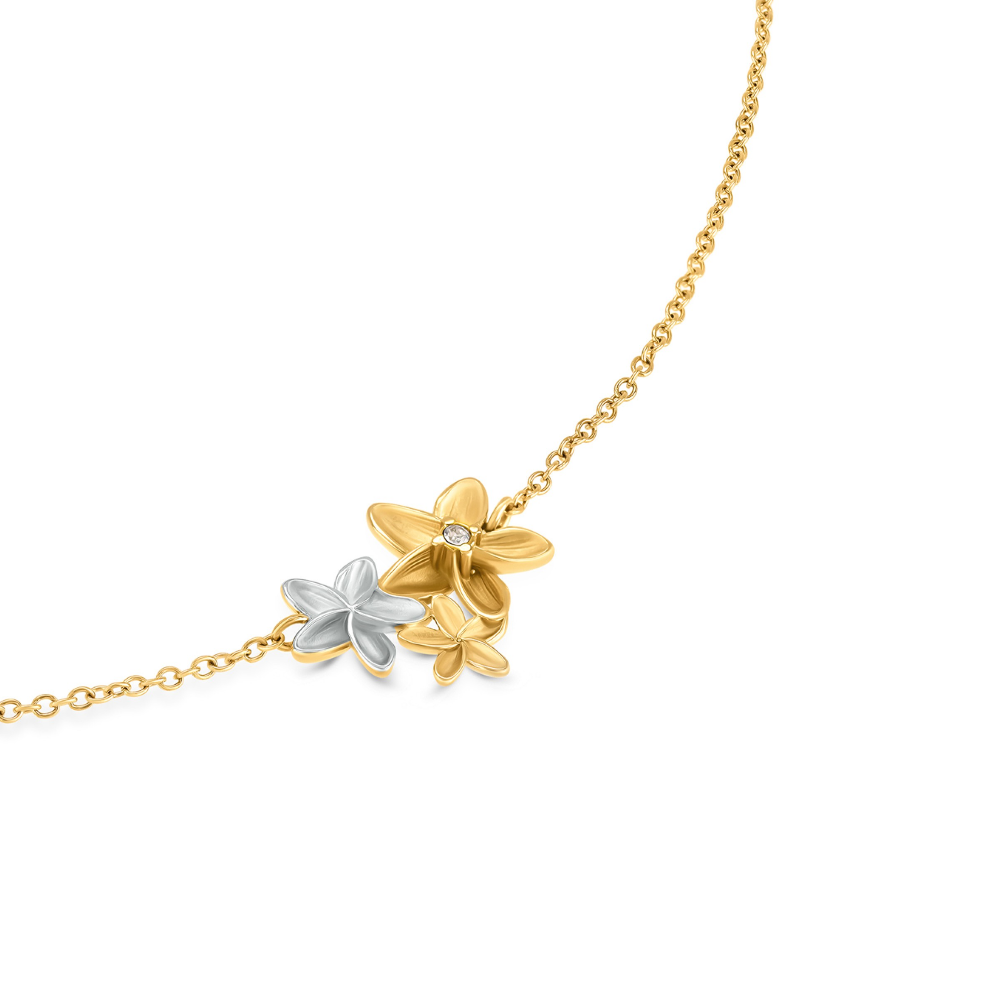 COLAR ONE SENHORA FLEUR BICOLOR