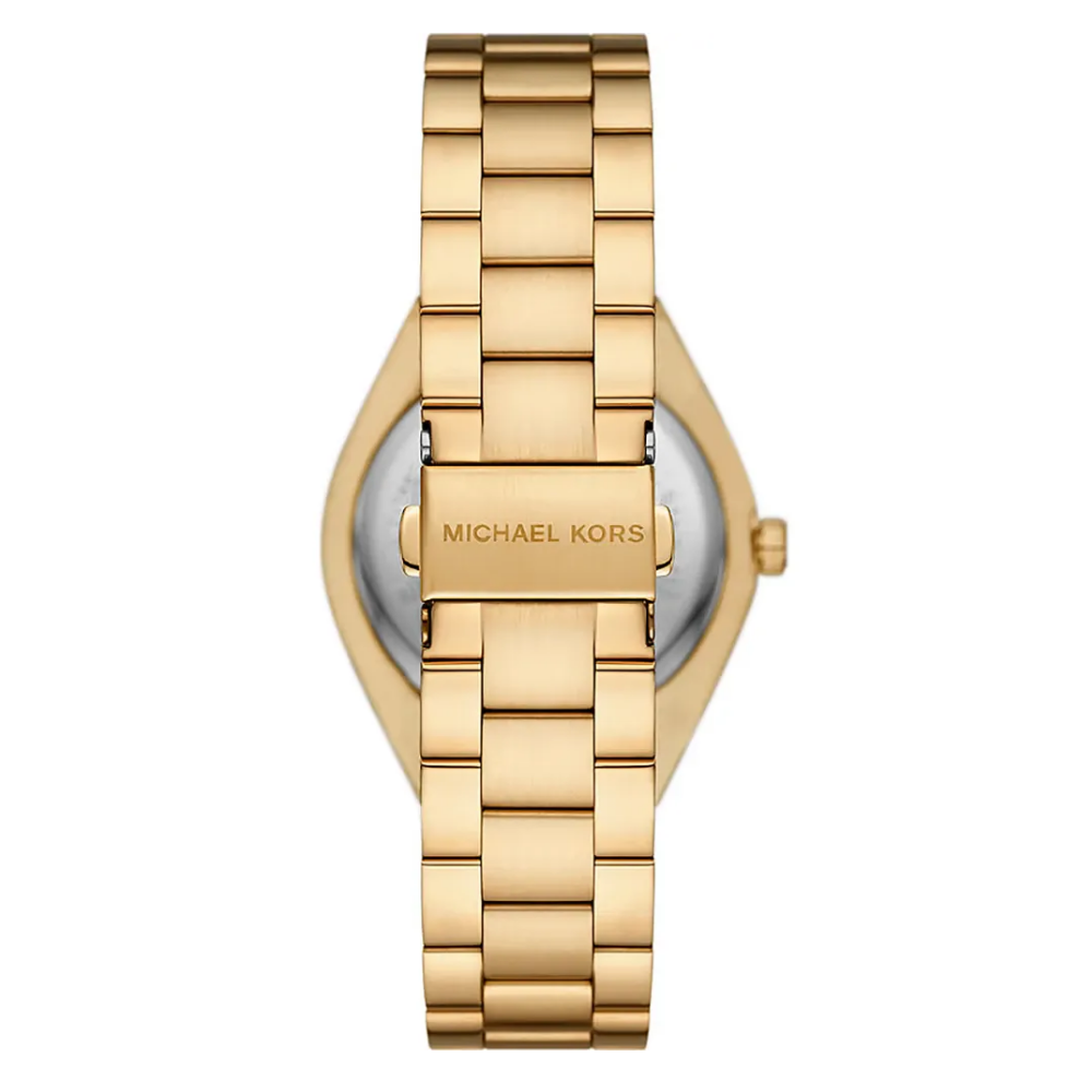 RELÓGIO MICHAEL KORS DOURADO MOSTRADOR TURQUESA "MK7460"