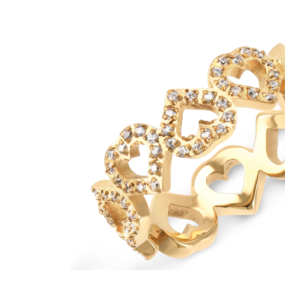 ANEL ONE REFLEXIONS HEART GOLD 7