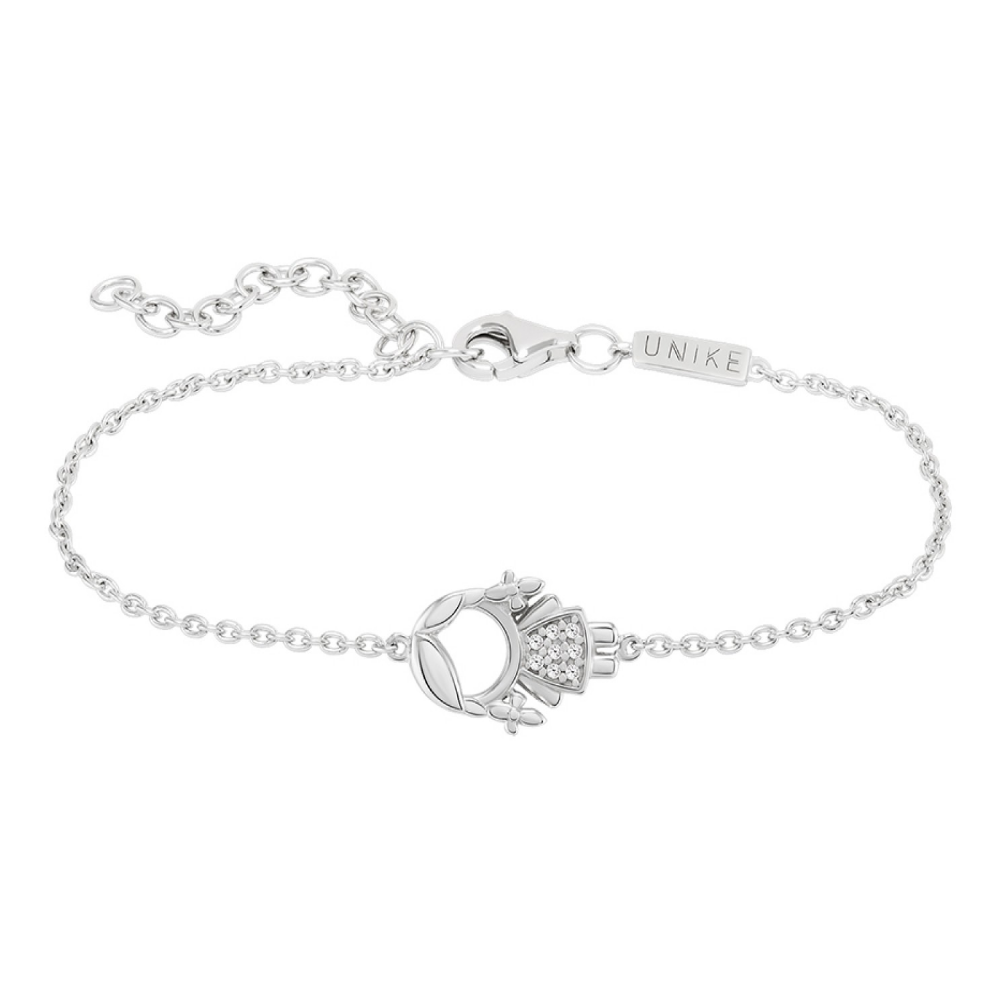 PULSEIRA UNIKE GIRL EM PRATA 925% COM ZIRCÓNIAS "UK.PU.1110.0004"