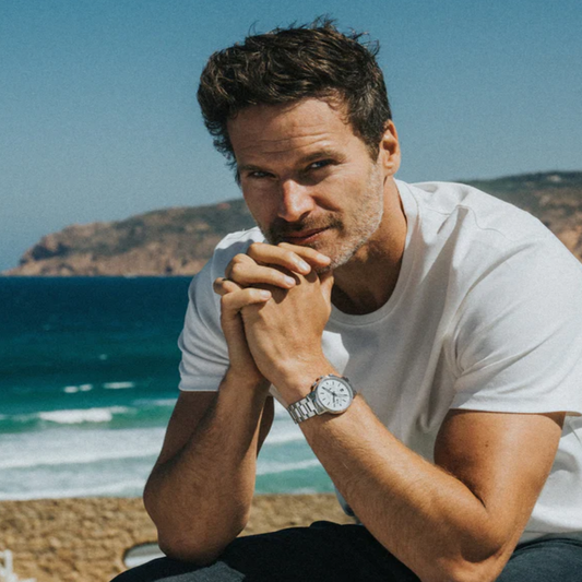 RELÓGIO CAUNY , LEGACY, 41 , AÇO PRATEADO "CLG018"