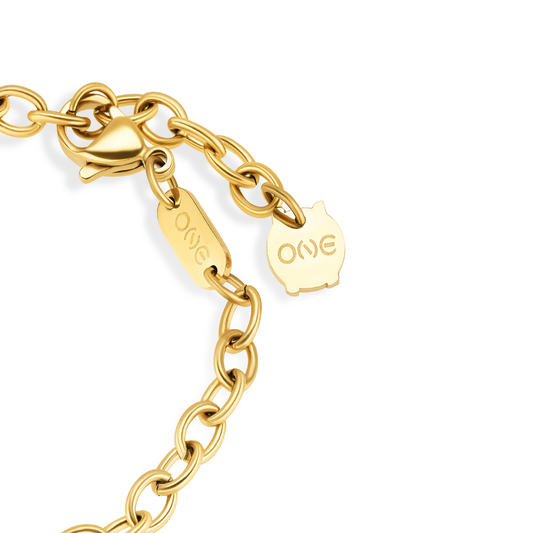 PULSEIRA ONE SENHORA ROSE BELLE GOLD