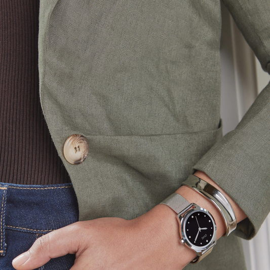 SMARTWATCH ONE MINI SILVER MESH