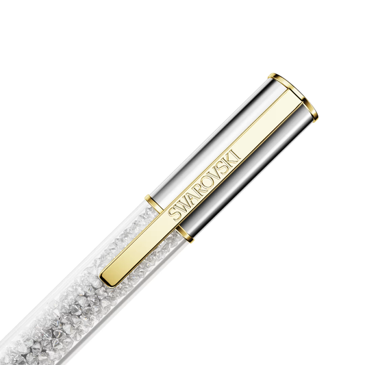 Caneta Swarovski Crystalline Lustre ballpoint pen, Silver tone, Mixed metal finish