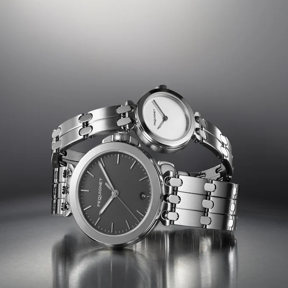 RELÓGIO PEQUIGNET MOOREA AÇO