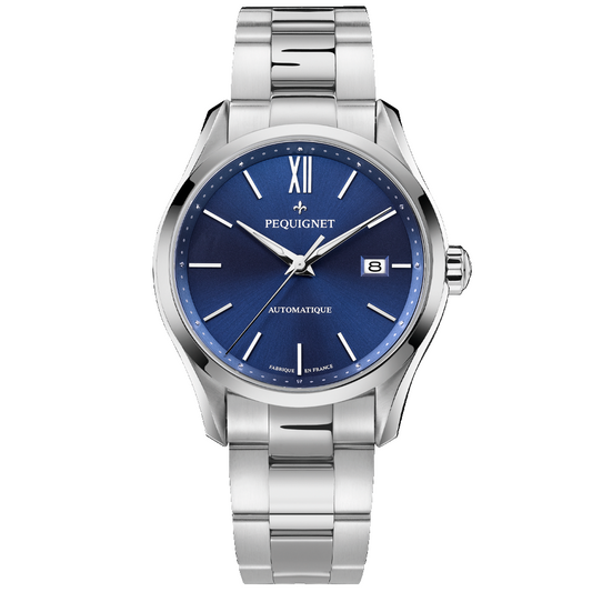 RELOGIO PEQUIGNET MOSTRADOR AZUL 125.4800573S