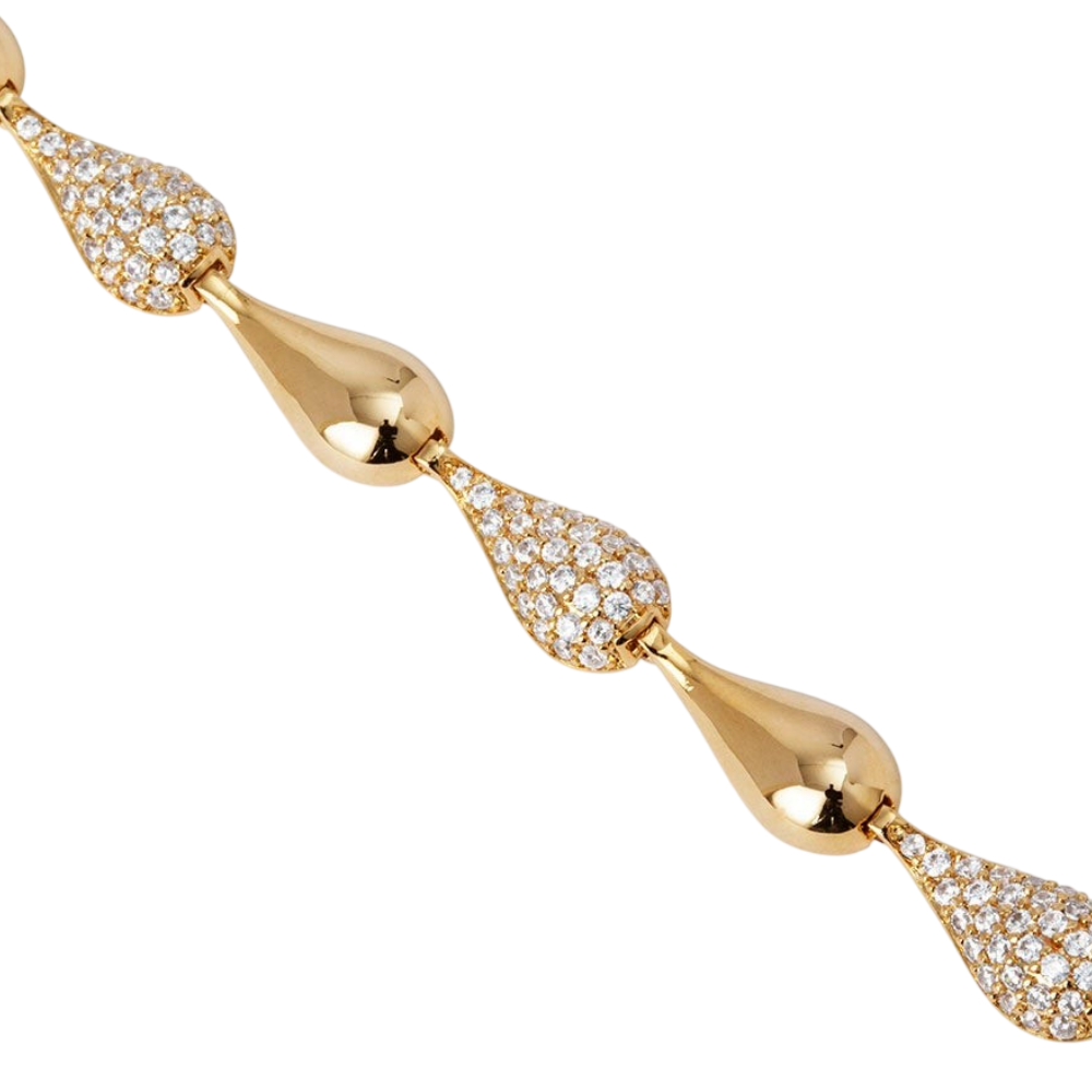 PULSEIRA VIDAL & VIDAL EM BRONZE COM BANHO DE OURO 18K