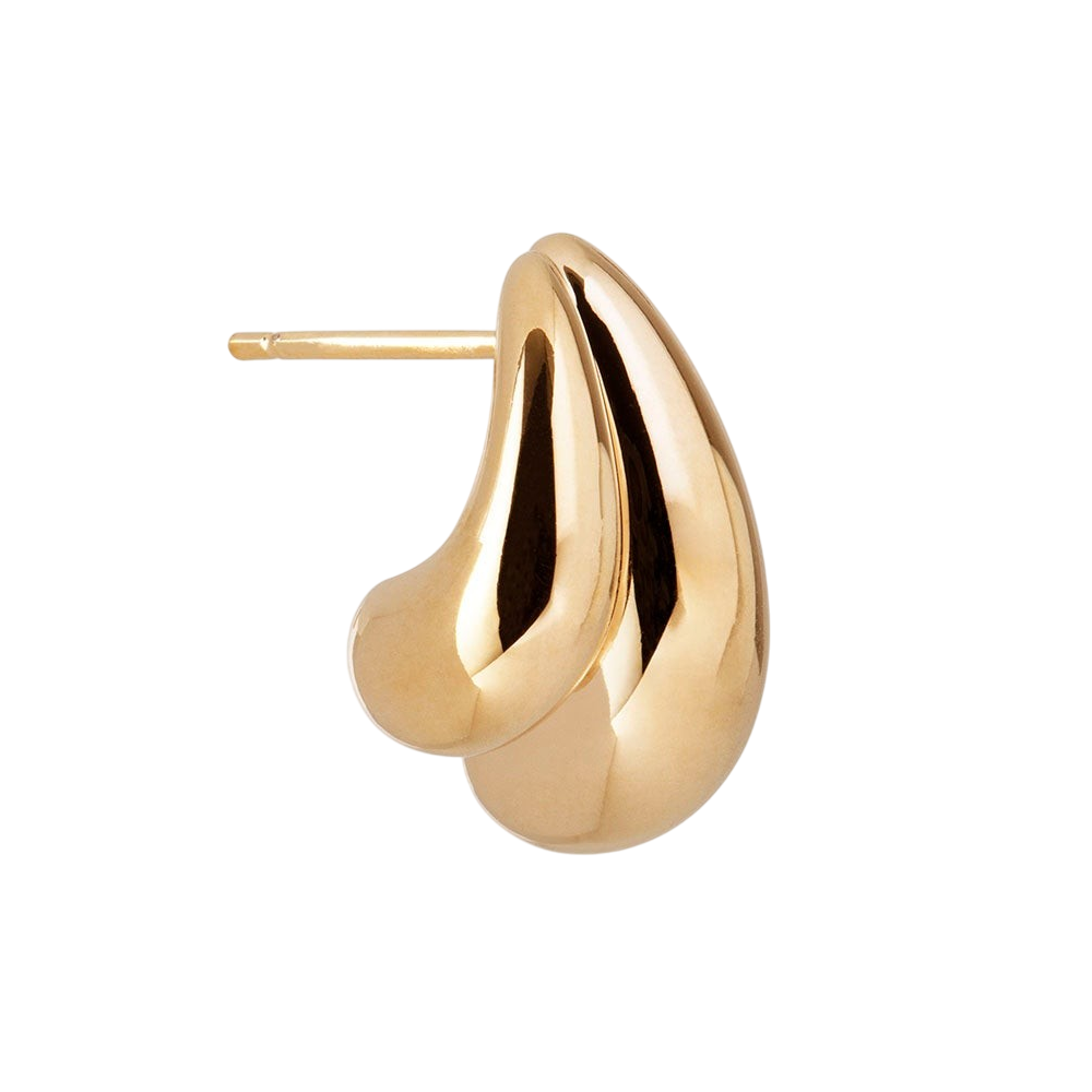 BRINCOS VIDAL & VIDAL EM BRONZE COM BANHO DE OURO 18K