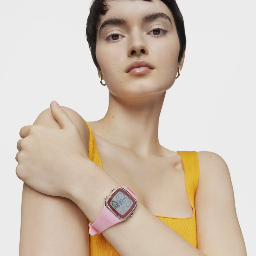 RELÓGIO TOUS B-TIME SILICONE ROSA