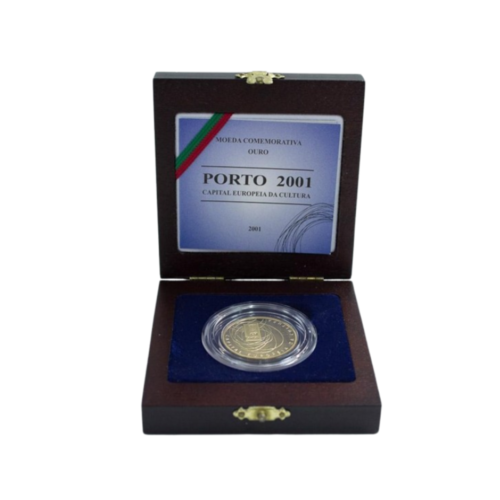 Moeda em Ouro Porto 2001 500 ESC.