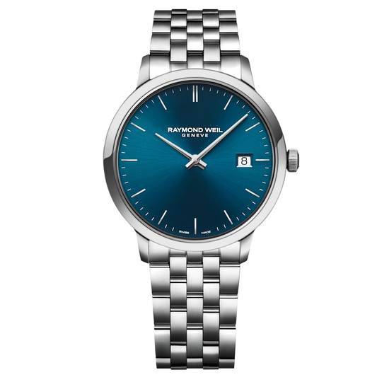 Relógio Raymond Weil Toccata Aço Mst Azul