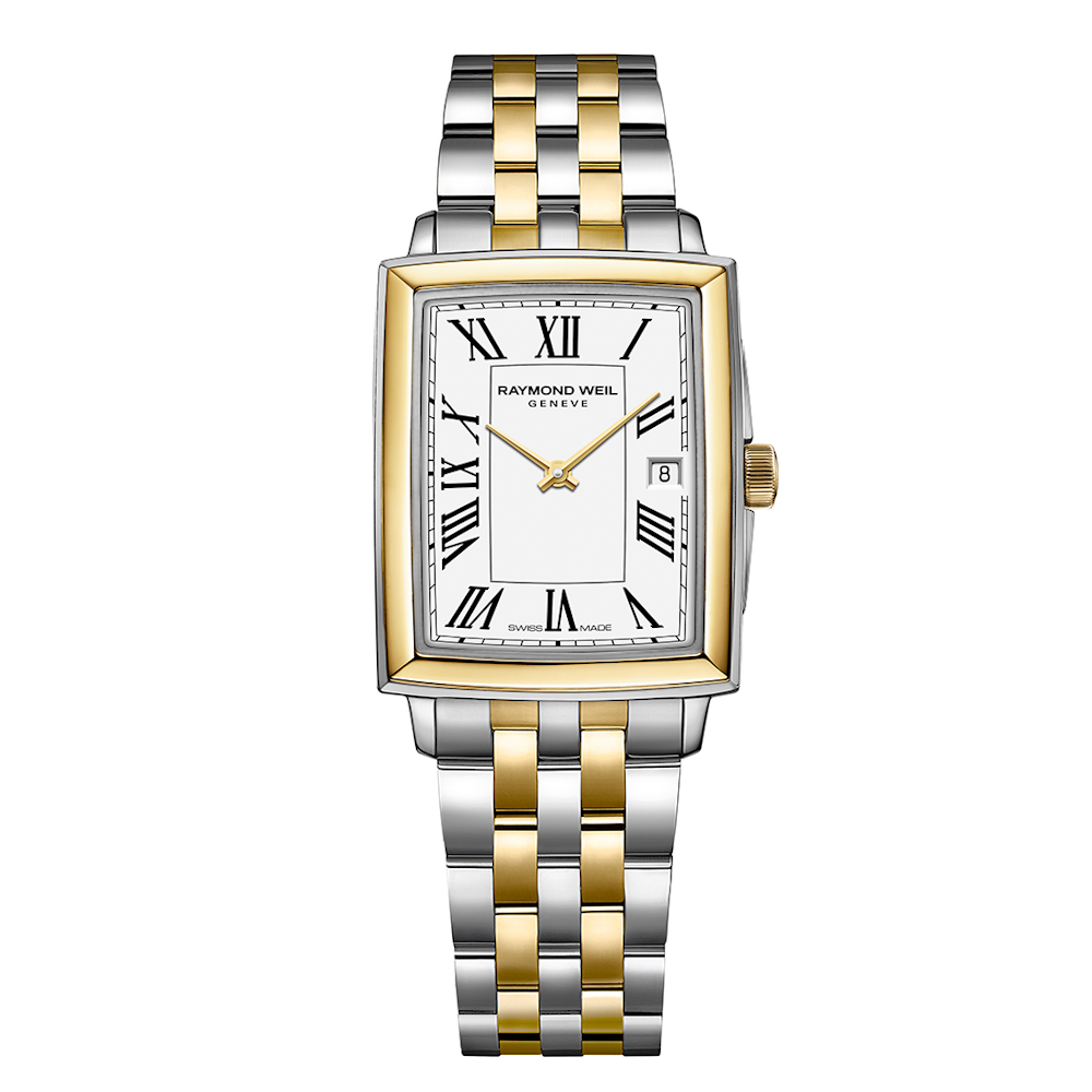 RELÓGIO RAYMOND WEIL TOCCATA BICOLOR MST BRANCO