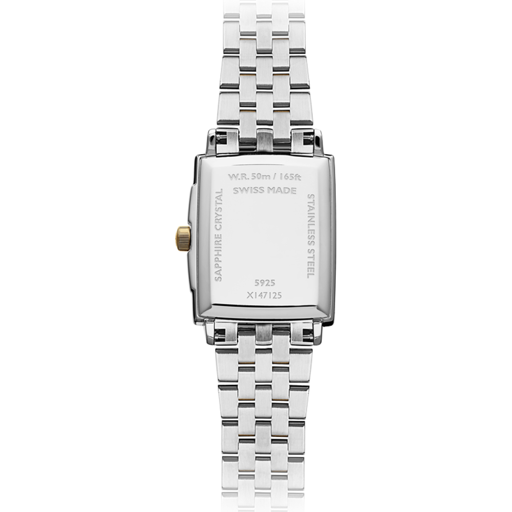 RELÓGIO RAYMOND WEIL TOCCATA BICOLOR MST BRANCO