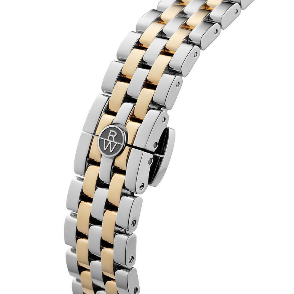 RELOGIO RAYMOND WEIL TOCCATA BICOLOR MOSTRADOR MADREPEROLA C/ DIAMANTES 5985-STP-97081