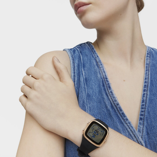 RELÓGIO TOUS B-TIME SILICONE PRETO