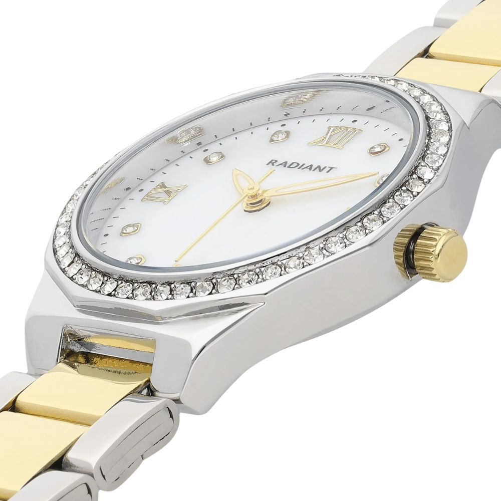 RELÓGIO RADIANT MULHER LUXE BICOLOR RA691203