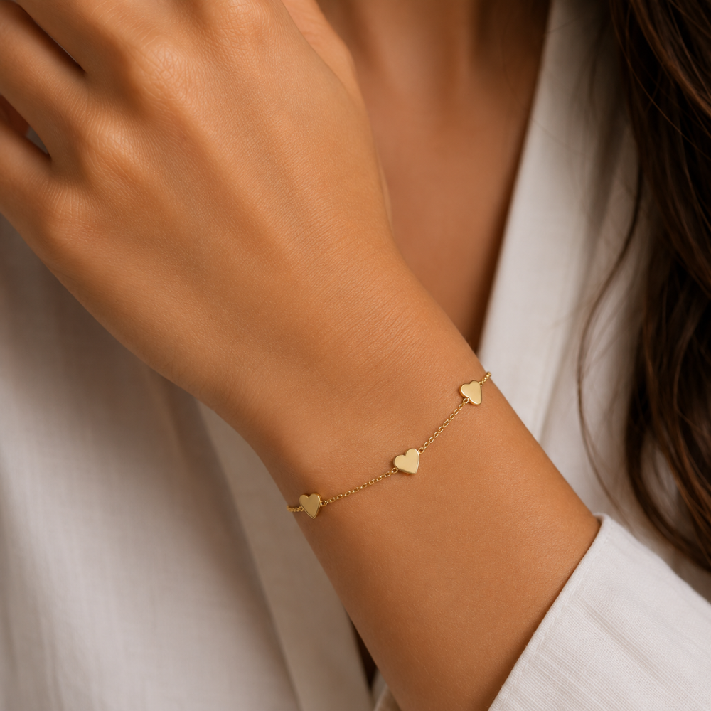PULSEIRA EM OURO 9K