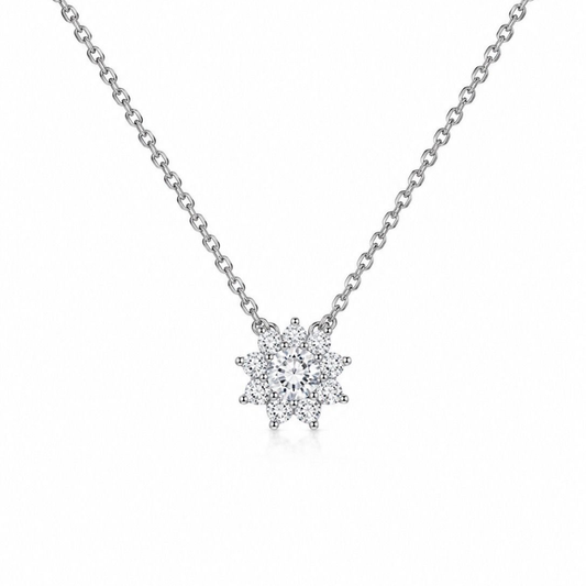 COLAR EM PRATA 925 COM ZIRCONIAS