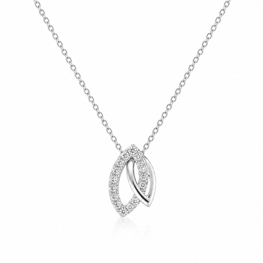 COLAR EM PRATA 925 COM ZIRCONIAS