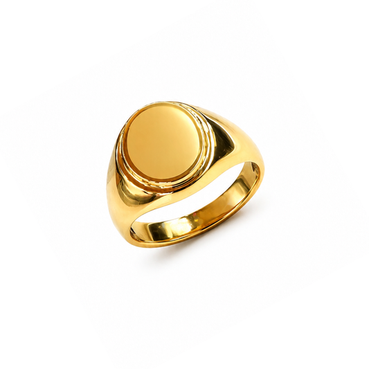ANEL EM OURO 19,2K