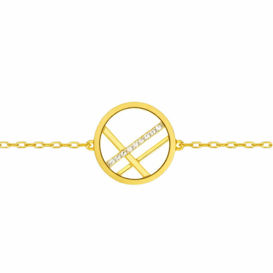 Pulseira Carlton Jewellery Ouro 18k com Diamantes