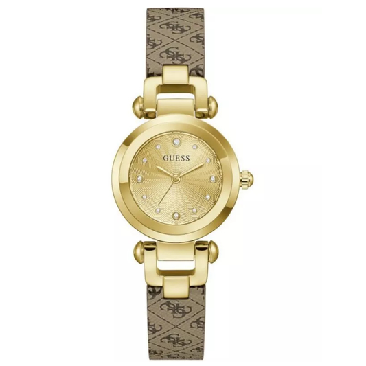 RELÓGIO GUESS ANALÓGICO GINGER BRACELETE EM PELE