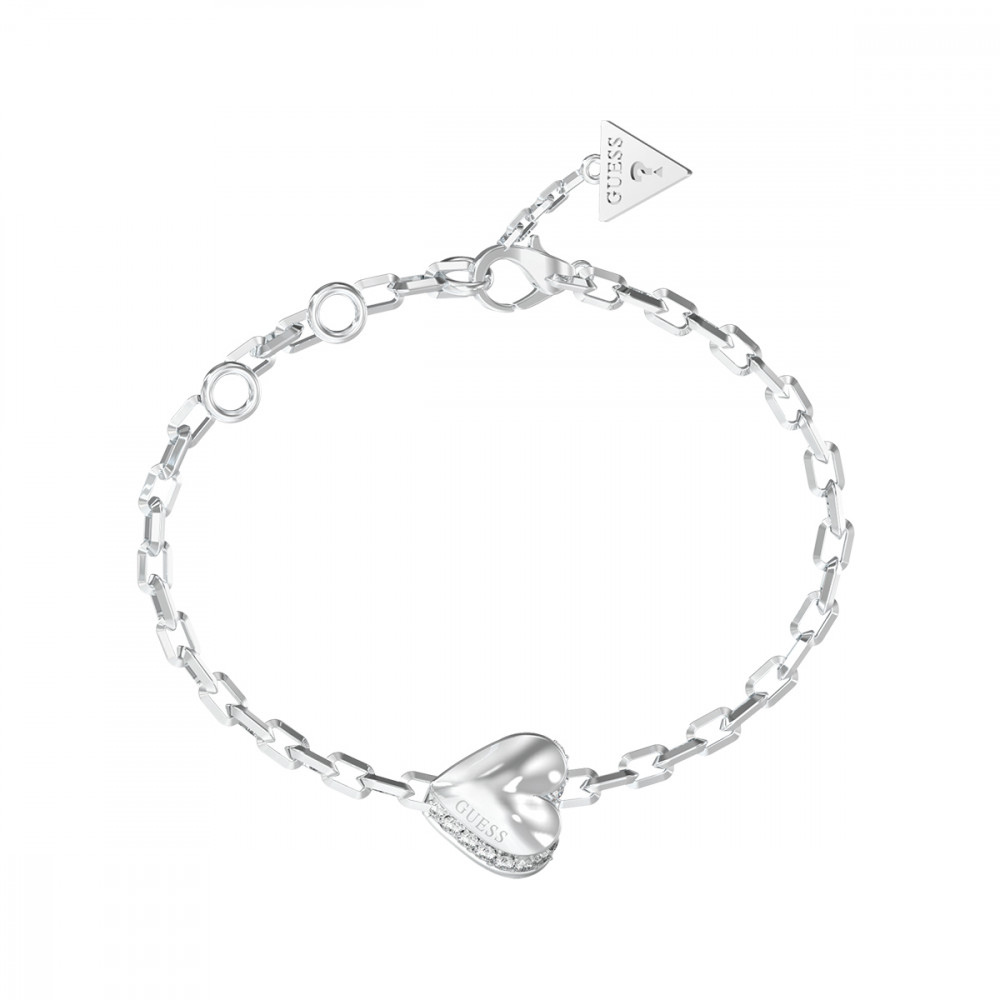 PULSEIRA GUESS PRATEADA GU BY YOUR SIDE