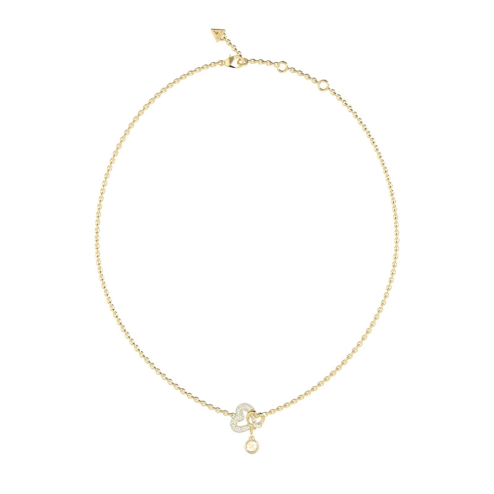 COLAR GUESS DOURADO LOVE BITES